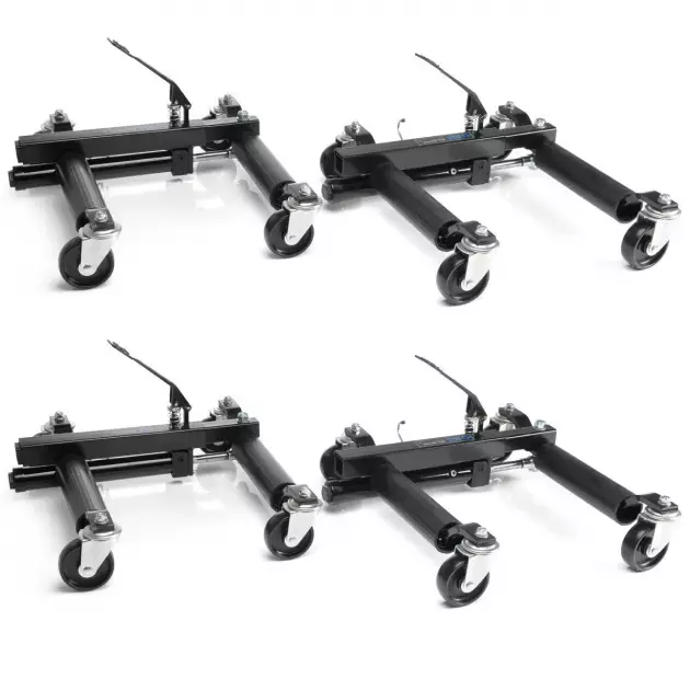 SGS Hydraulic Vehicle Positioning Skates Set of 4 - 680kg Per Skate